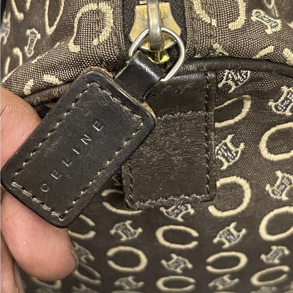 Celine monogram mini Boston bag - Picture 6 of 10